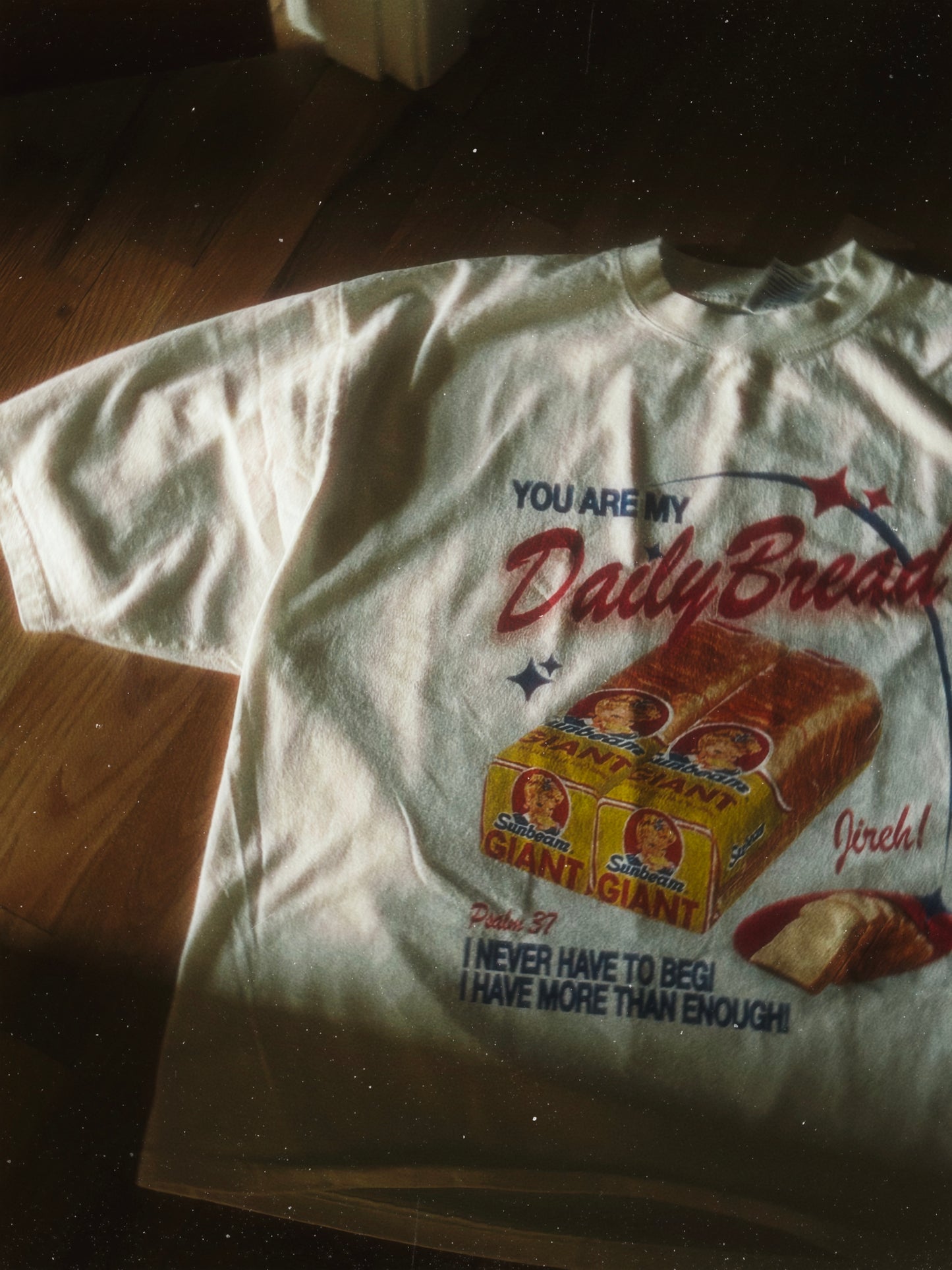 Daily Bread Tee | Oversized Drop Shoulder Fit: Size Down!