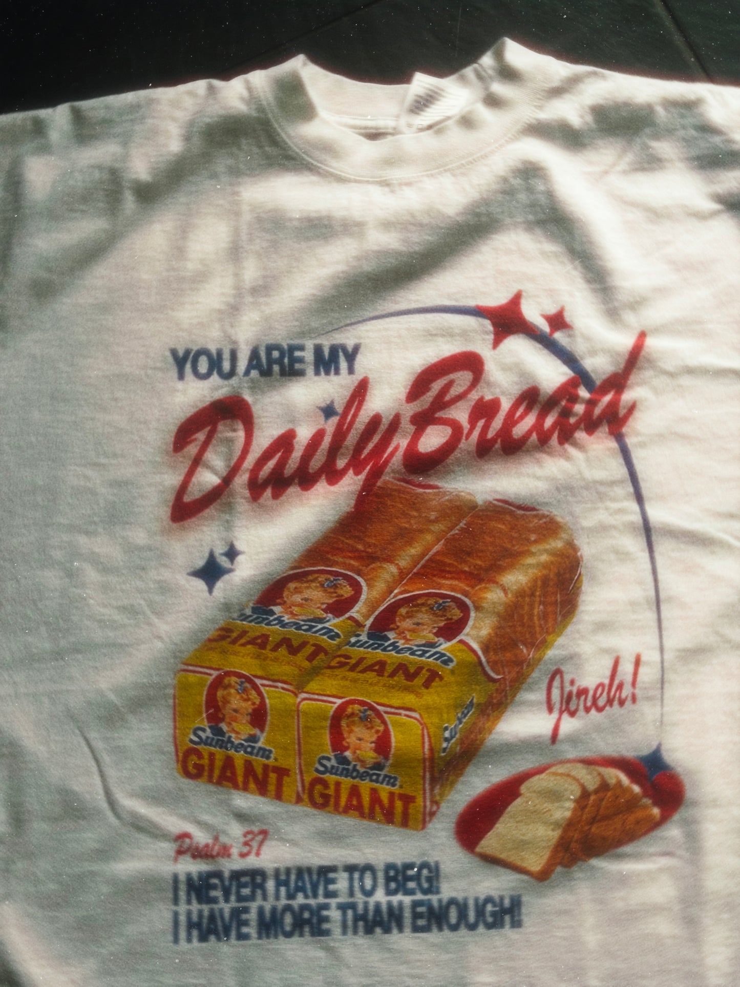 Daily Bread Tee | Oversized Drop Shoulder Fit: Size Down!