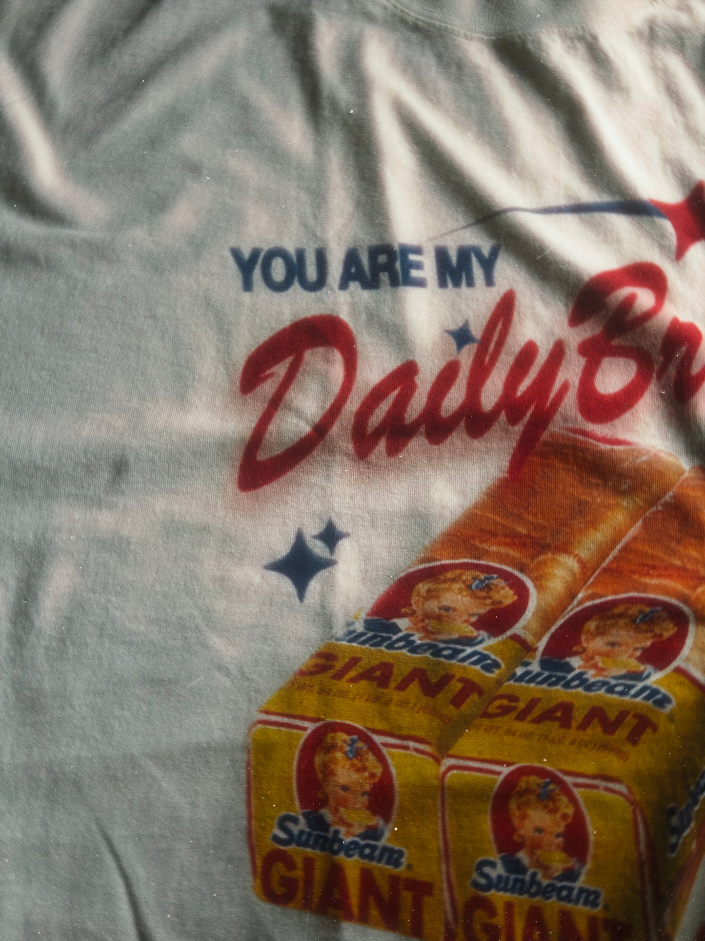 Daily Bread Tee | Oversized Drop Shoulder Fit: Size Down!