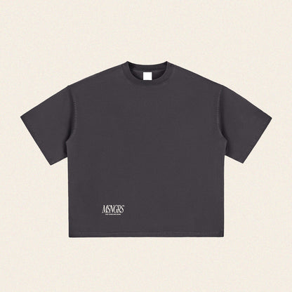 Not By Bread Alone Tee | Vintage Washed Boxy T-Shirt