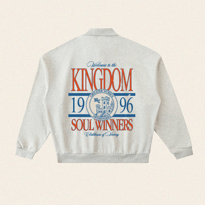 Heavyweight Fleece Polo Sweatshirt