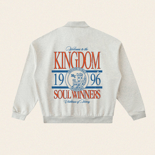 Heavyweight Fleece Polo Sweatshirt